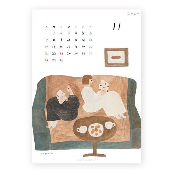 2027 Calendar, Home & Garden - Scents of Japan