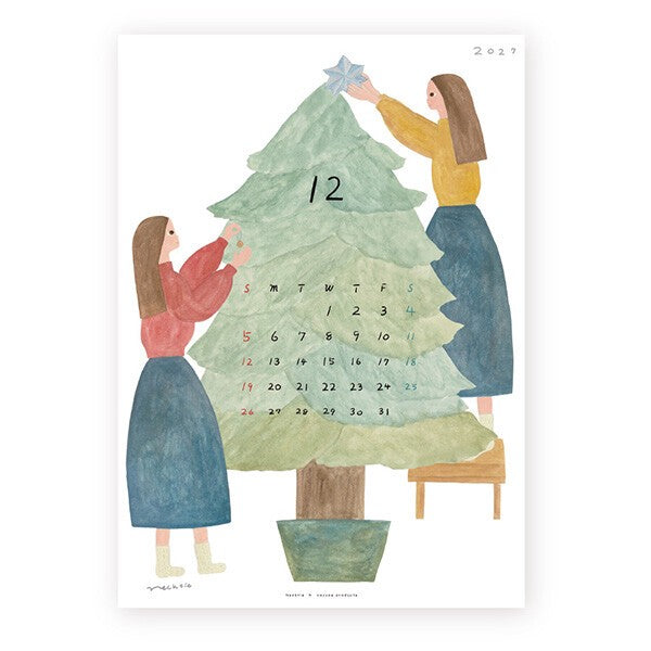 2027 Calendar, Home & Garden - Scents of Japan