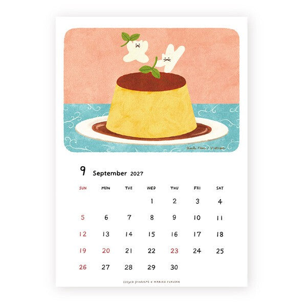 2027 Japanese Calendar, Bears - Scents of Japan