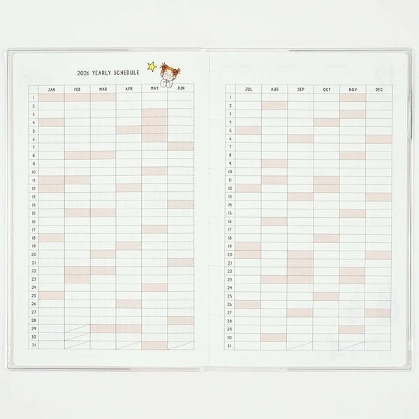 2026 Japanese Diary – Slim A5, Coco & Friends - Scents of Japan