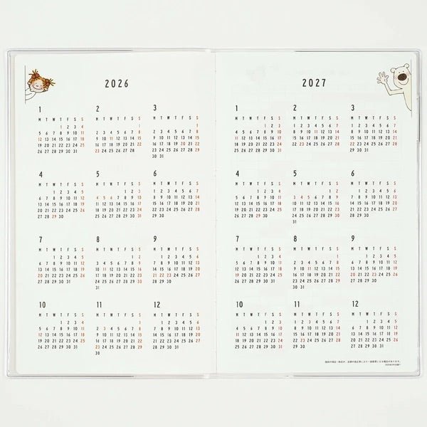 2026 Japanese Diary – Slim A5, Coco & Friends - Scents of Japan