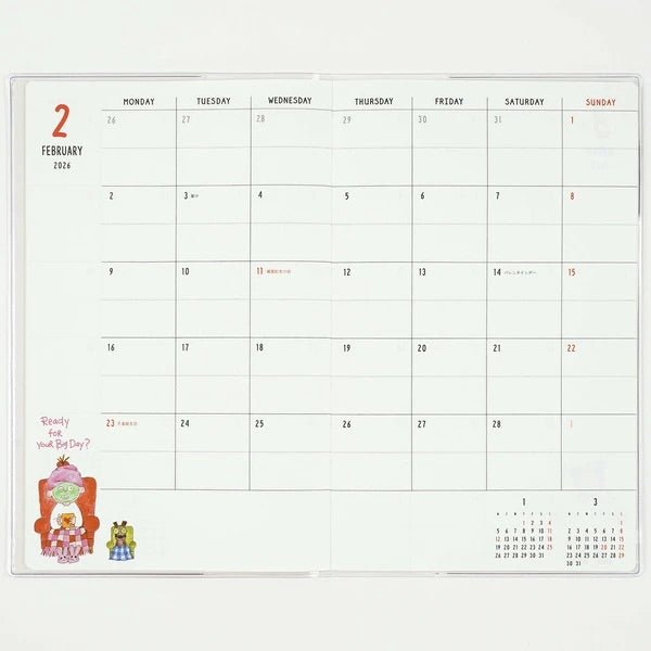 2026 Japanese Diary – Slim A5, Coco & Friends - Scents of Japan