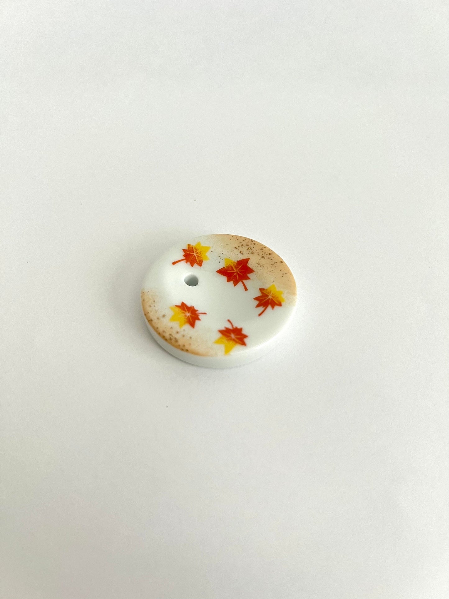 Incense Holder, Small, Autumn Leaves