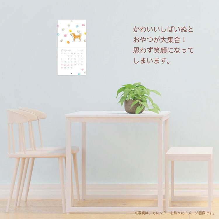 Calendar, 2026, Shibu Inu & Mochi