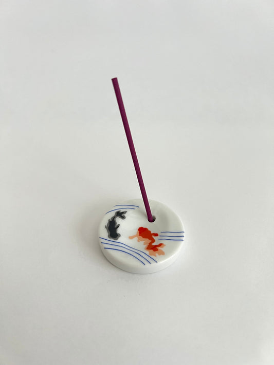 Incense Holder, Small, Goldfish