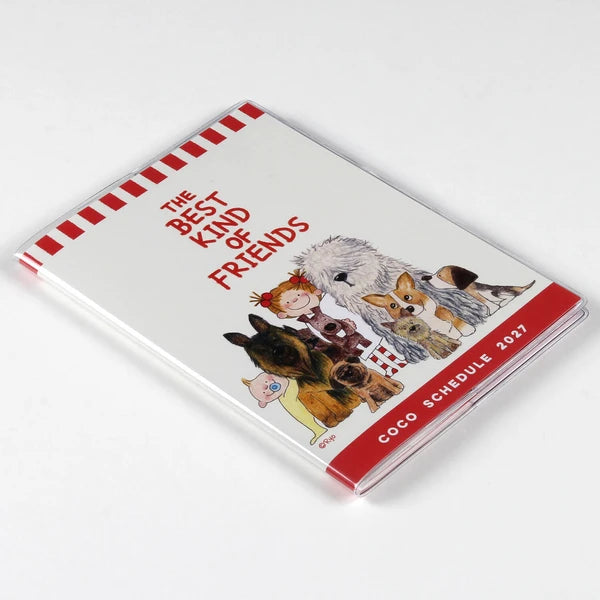2027 Japanese Diary – A6, Coco Chan Best Friends - Scents of Japan
