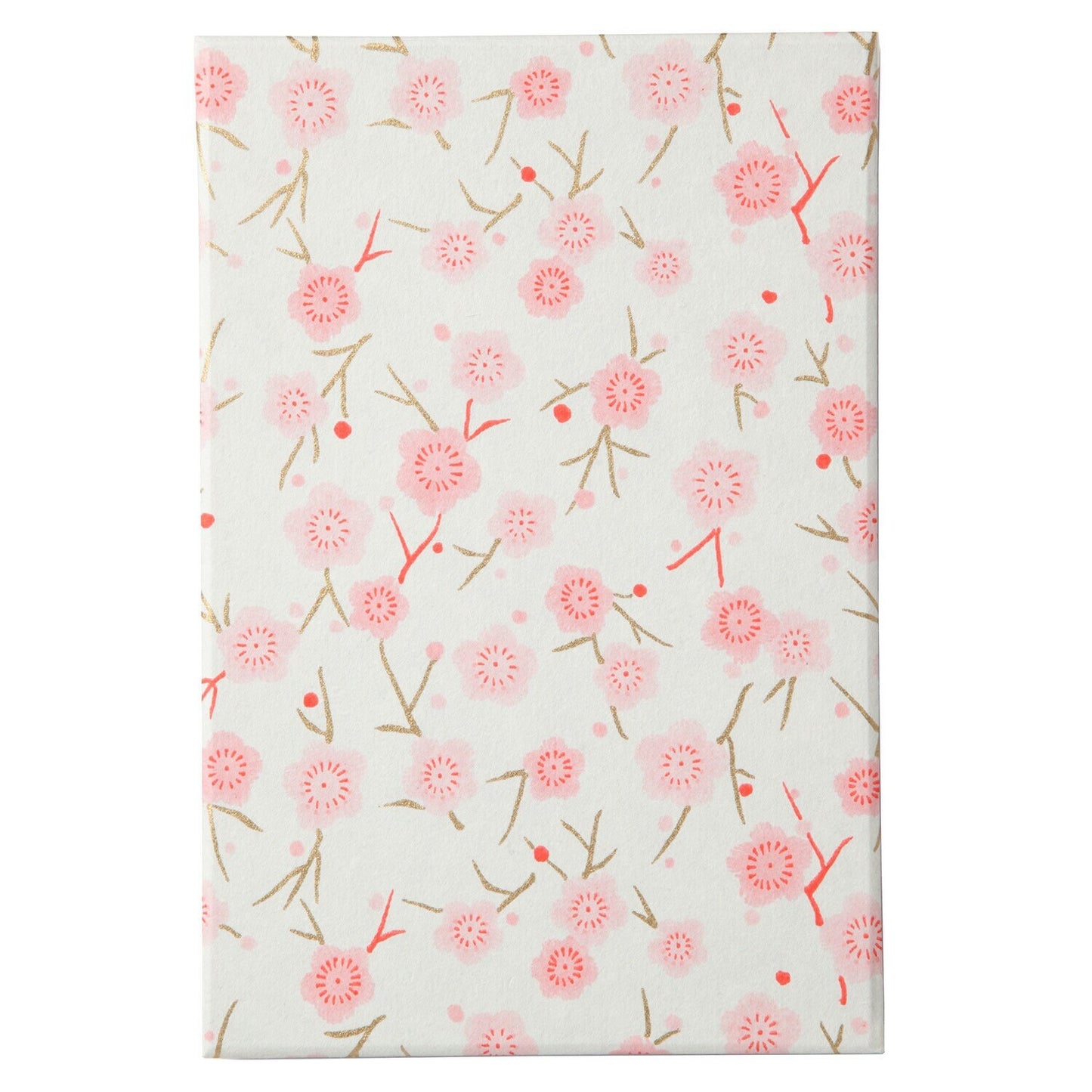 Goshuin-chou (Book Of Seals), Light Pink & Grey Flowers