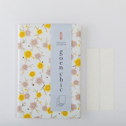 Goshuin-chou (Book Of Seals), Yellow & Grey Flowers