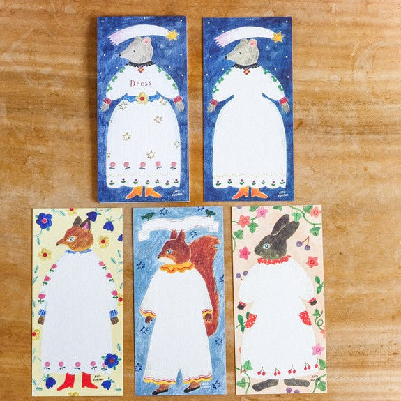 Japanese Notepad, Long, Dress - Scents of Japan

