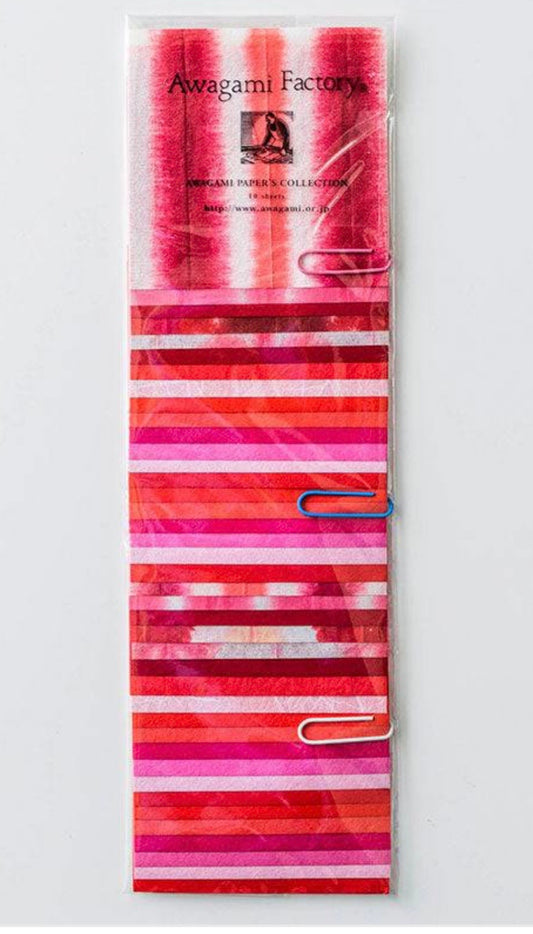 Origami, Mini, Hand Dyed, Reds