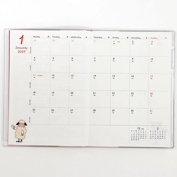 2027 Japanese Diary – B6, Coco Chan Smile - Scents of Japan