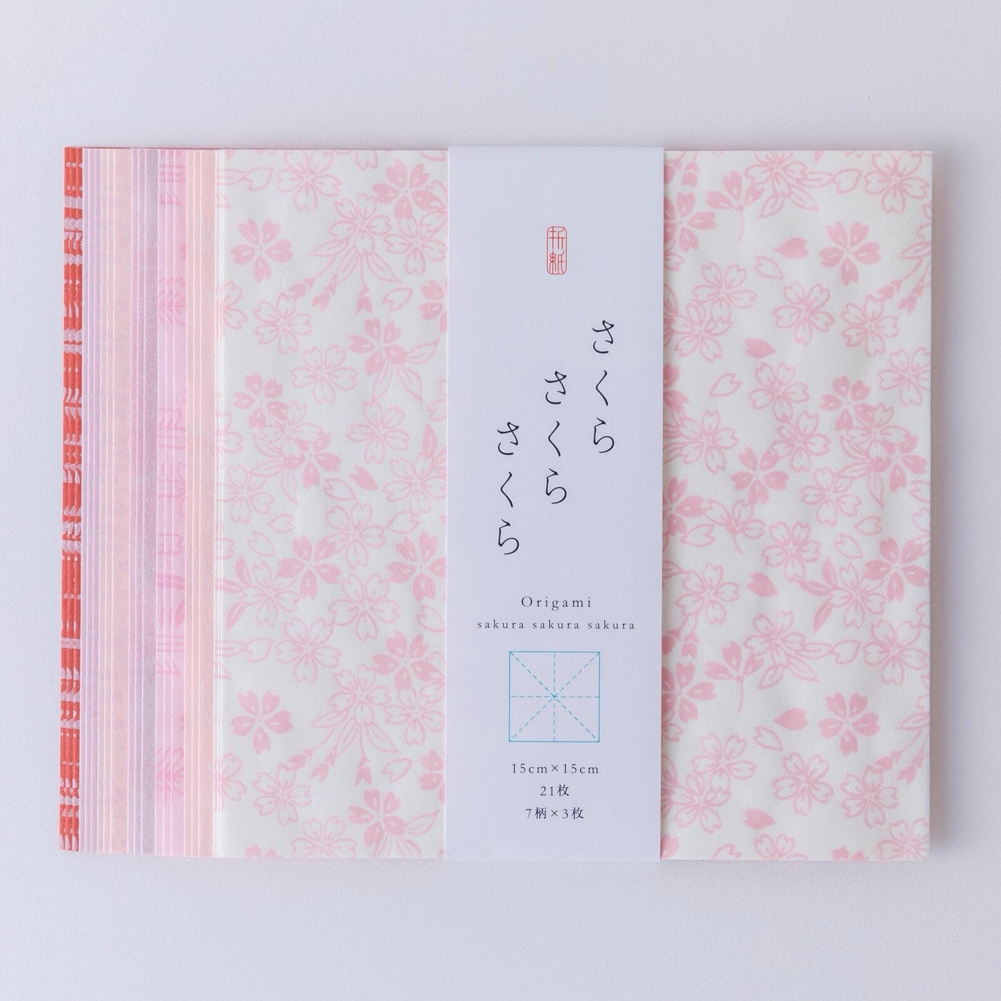 Origami, Echizen Washi, Sakura Pattern