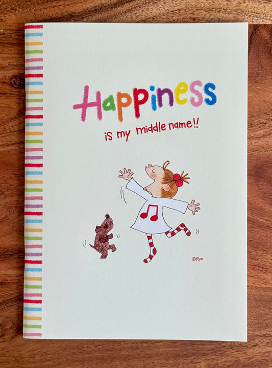 Japanese A5 notebook featuring Coco Happiness design - Scents of Japan