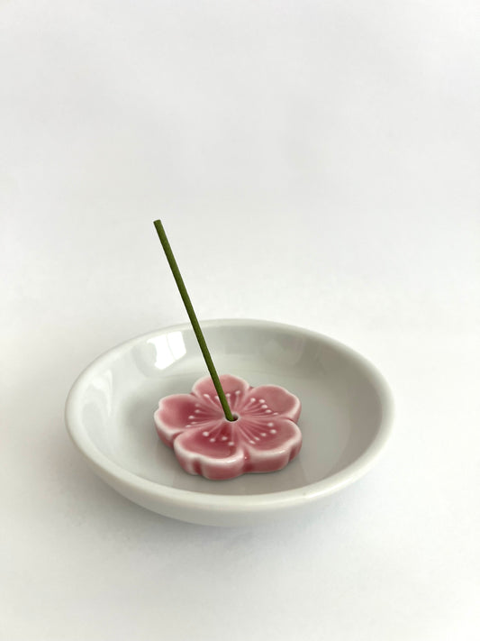 Incense Holder, Sakura (Cherry Blossom)
