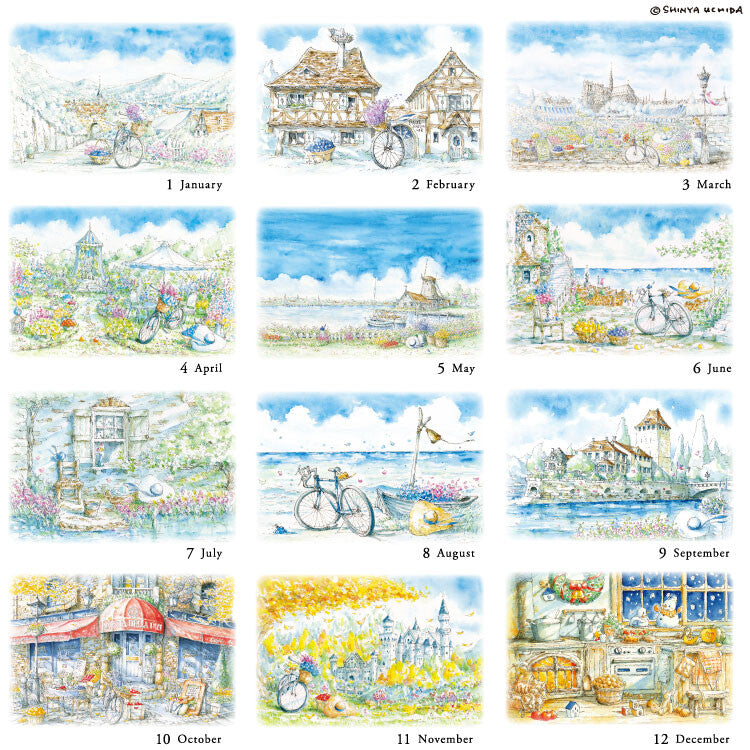 Calendar, 2026, Landscapes