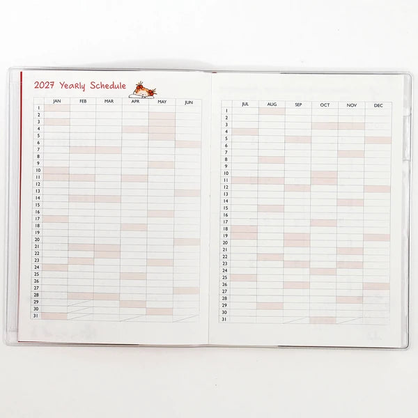 2027 Japanese Diary – B6, Coco Chan Nap Buddies - Scents of Japan