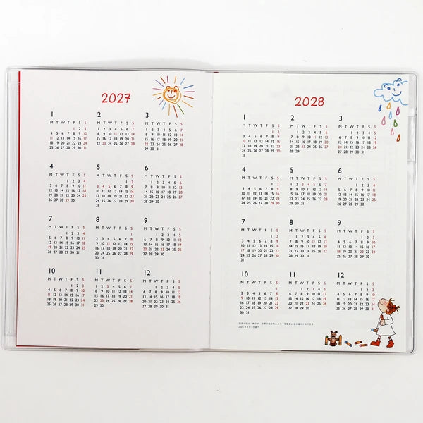 2027 Japanese Diary – B6, Coco Chan Smile - Scents of Japan
