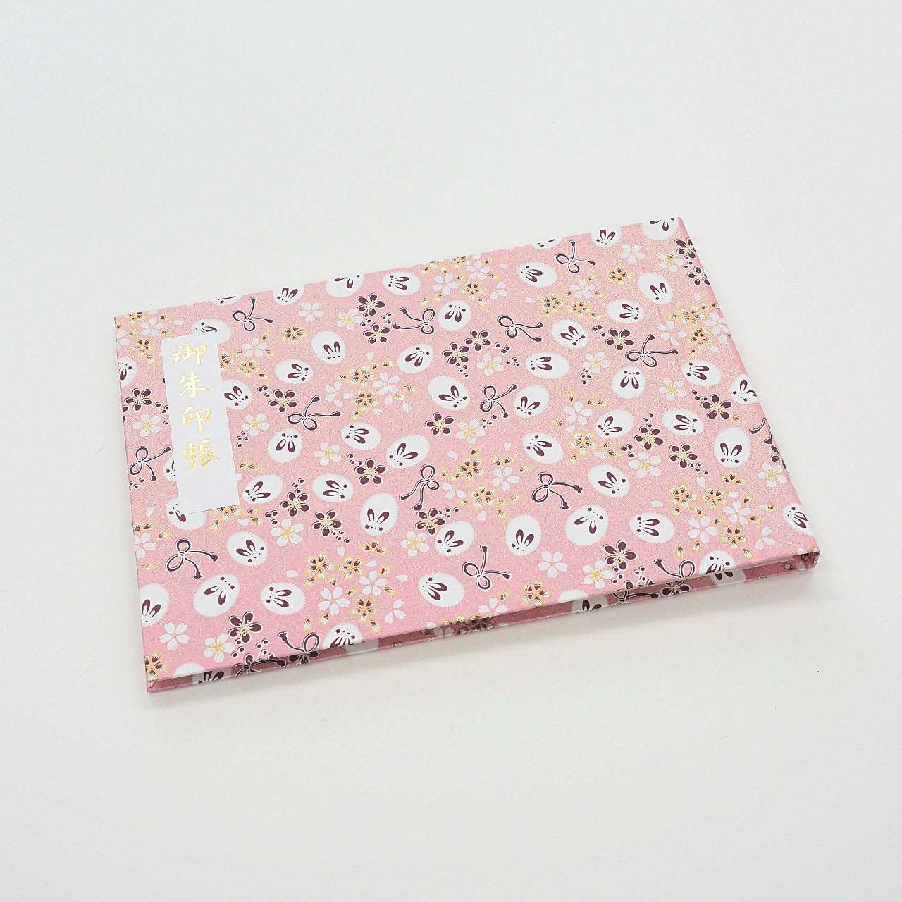 Goshuin Holder, Pink Rabbits & Cherry Blossoms - Scents of Japan