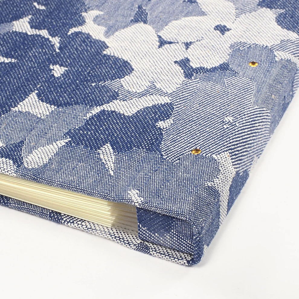 Goshuin Holder, Navy Floral - Scents of Japan