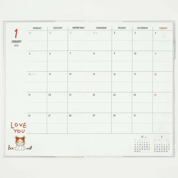 Diary, 2026, Slim A5, Coco & Friend