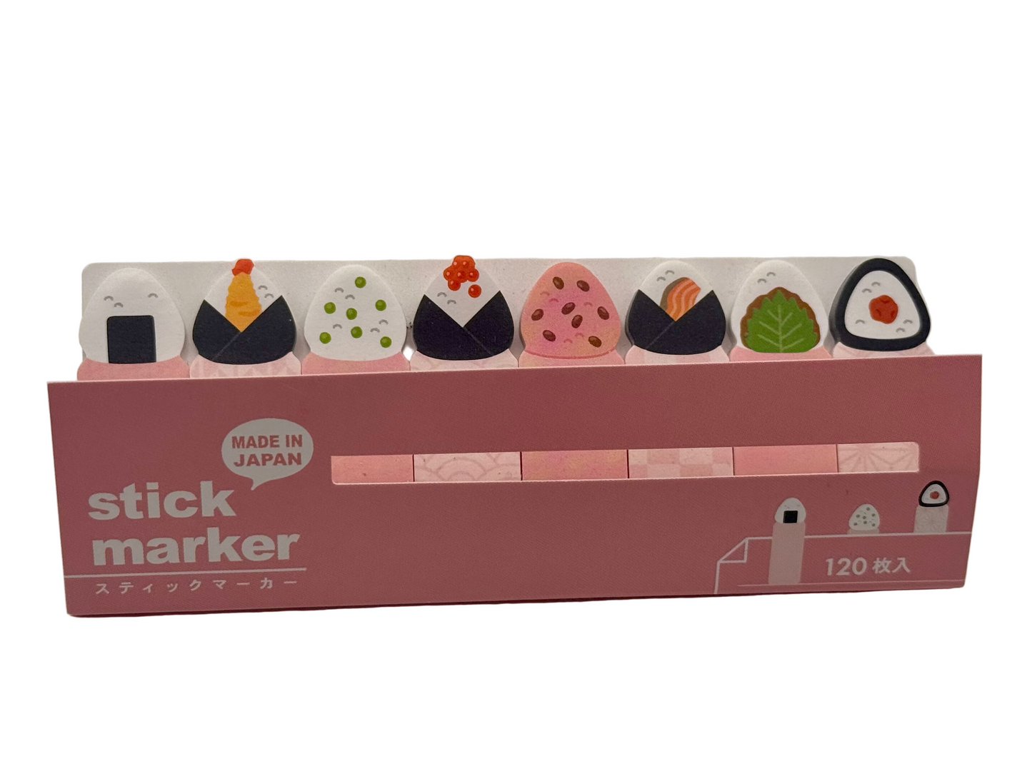 Japanese Mini Sticky Tabs – Onigiri - Scents of Japan