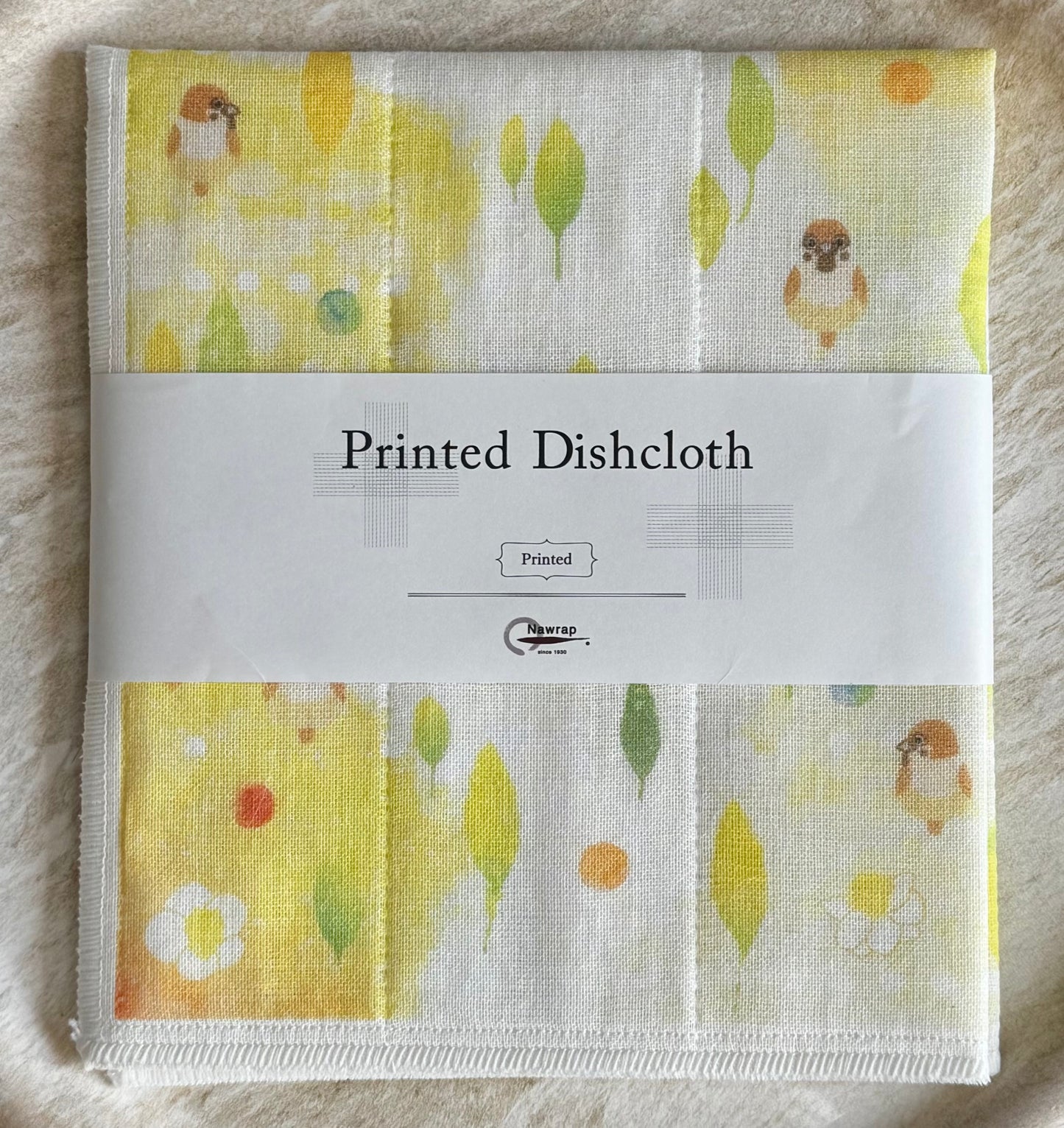 Japanese Dish Cloth, Sparrow - Scents of Japan