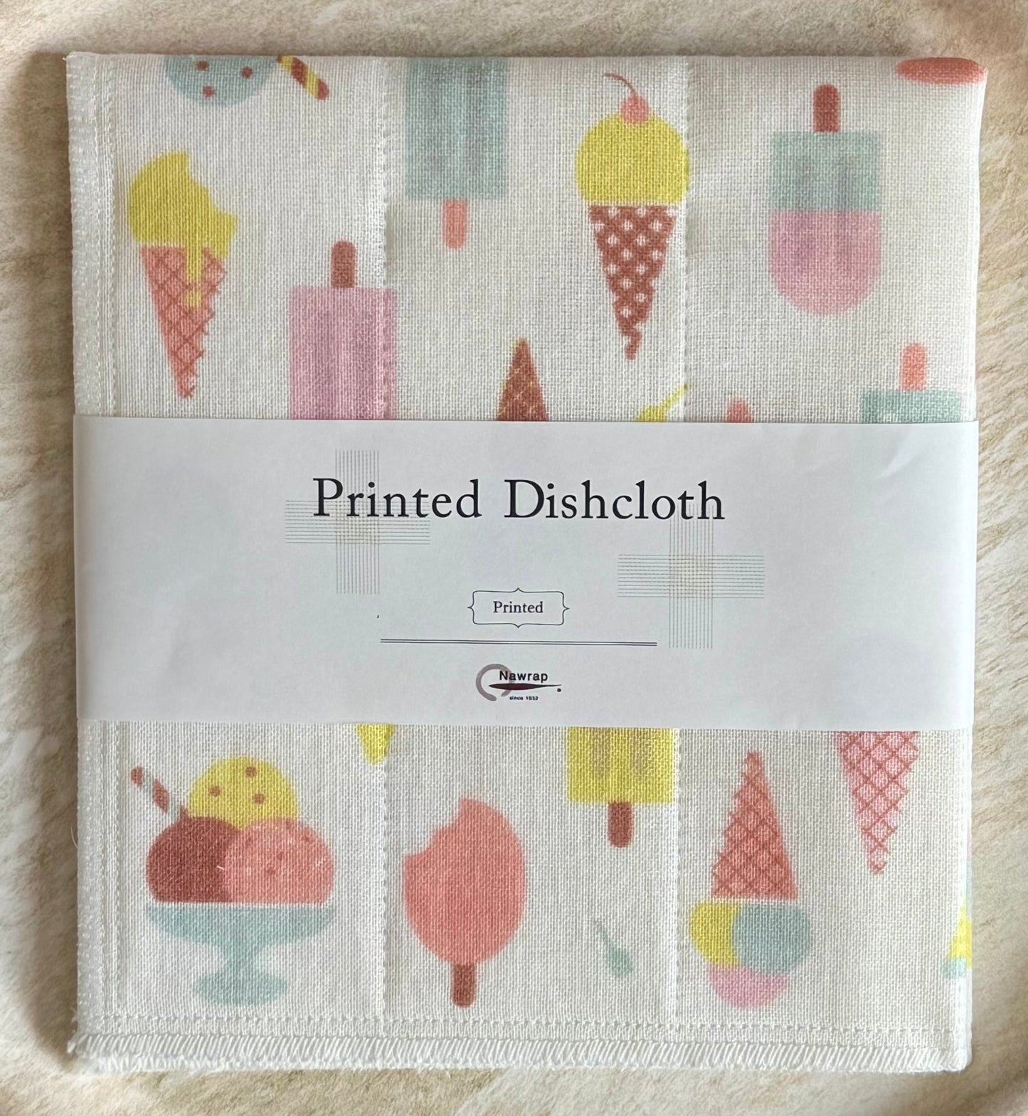 Japanese Dish Cloth, Ice-Cream - Scents of Japan