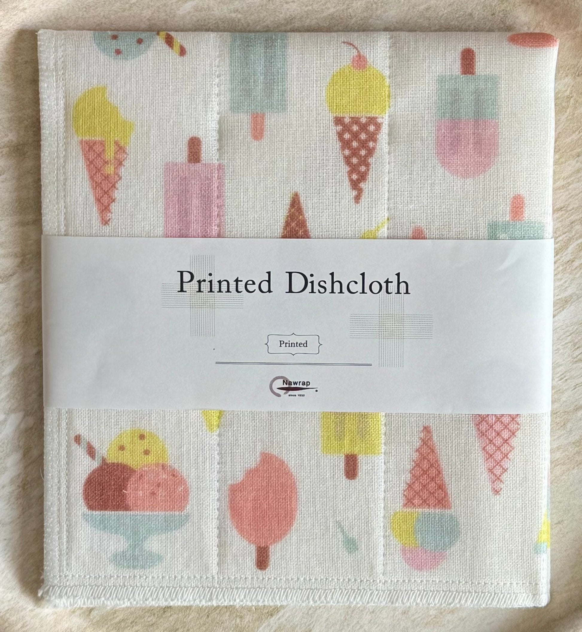Japanese Dish Cloth, Ice-Cream - Scents of Japan