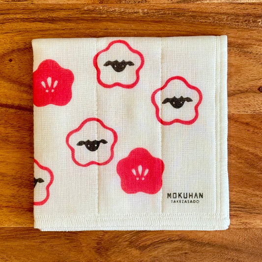Japanese Dish Cloth, Plum & Sheep - Scents of Japan