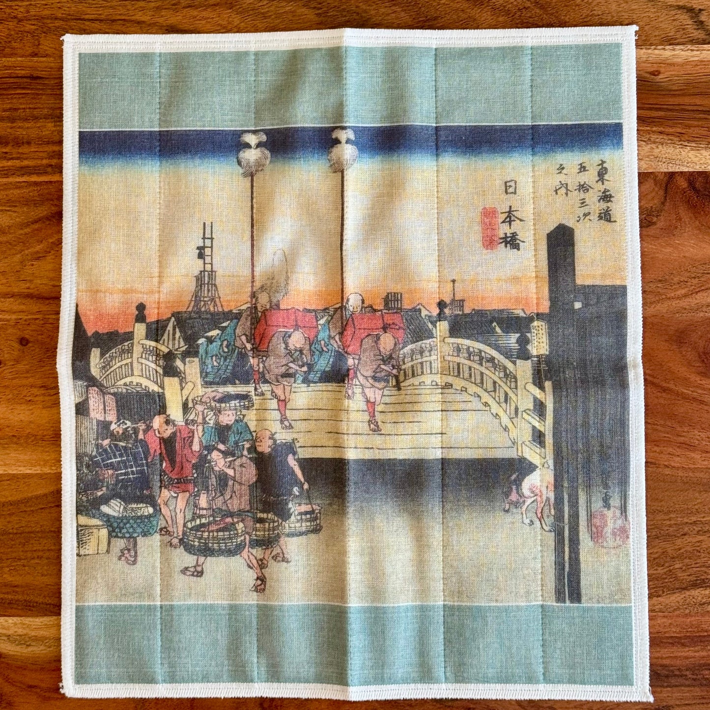 Japanese Dish Cloth, Nihonbashi Bridge - Scents of Japan