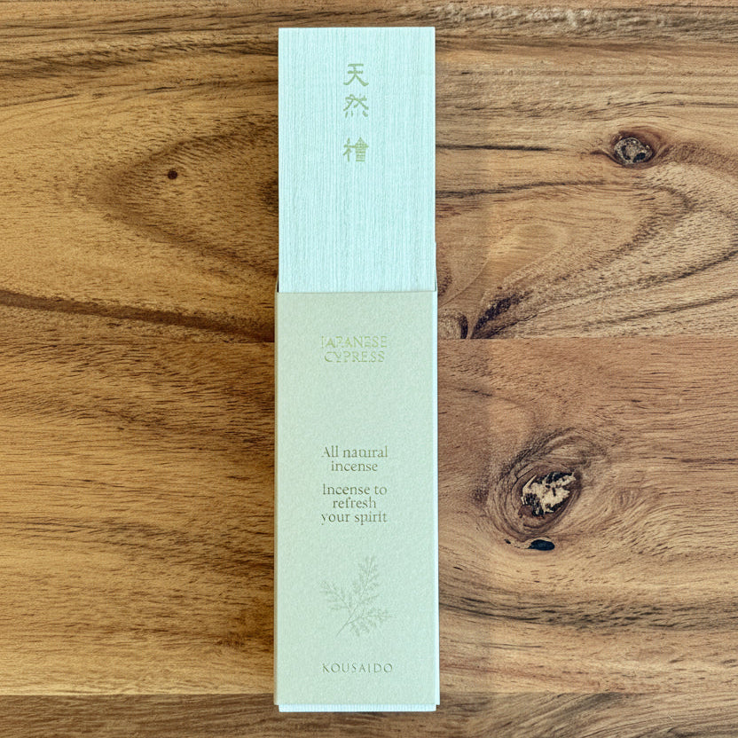 Aomori Cypress, Kousaido, Box - Scents of Japan