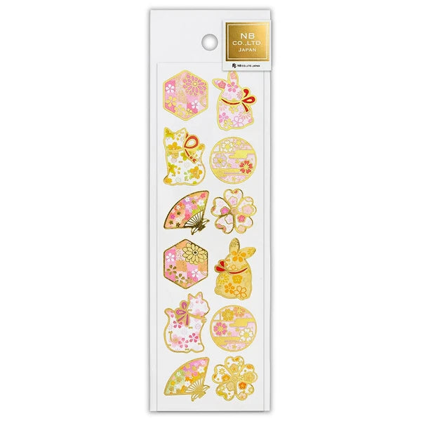 Japanese Foil Stickers – Lucky Charms – Scents of Japan