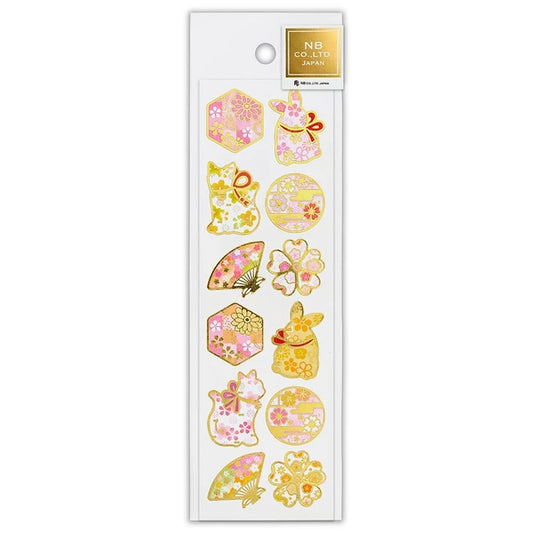 Japanese Foil Stickers – Lucky Charms – Scents of Japan