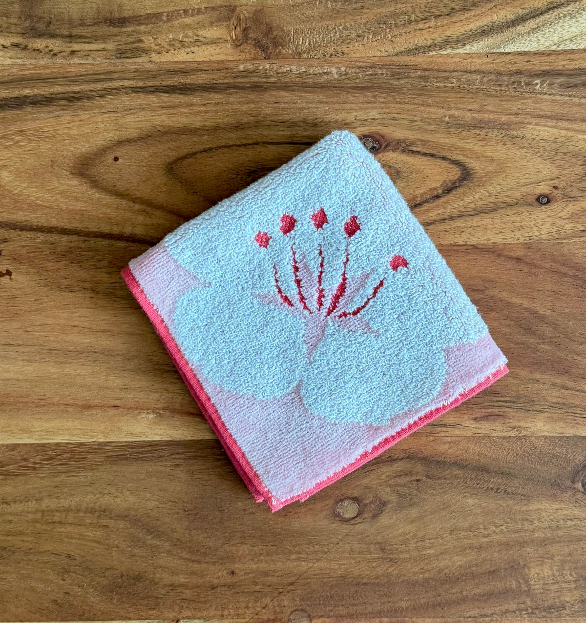 Japanese Face Washer, Sakura (Cherry Blossoms)