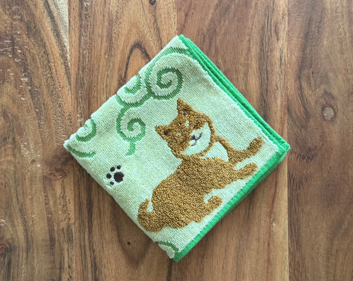 Japanese Face Washer, Shiba Inu