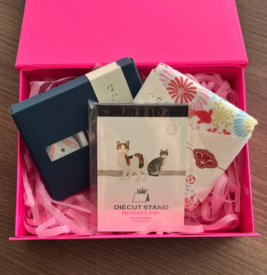Gift Box, Small, Pink, Playful Calm