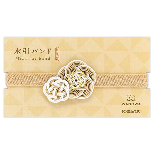 Goshuin Chou, Book Bands, Cream & Gold