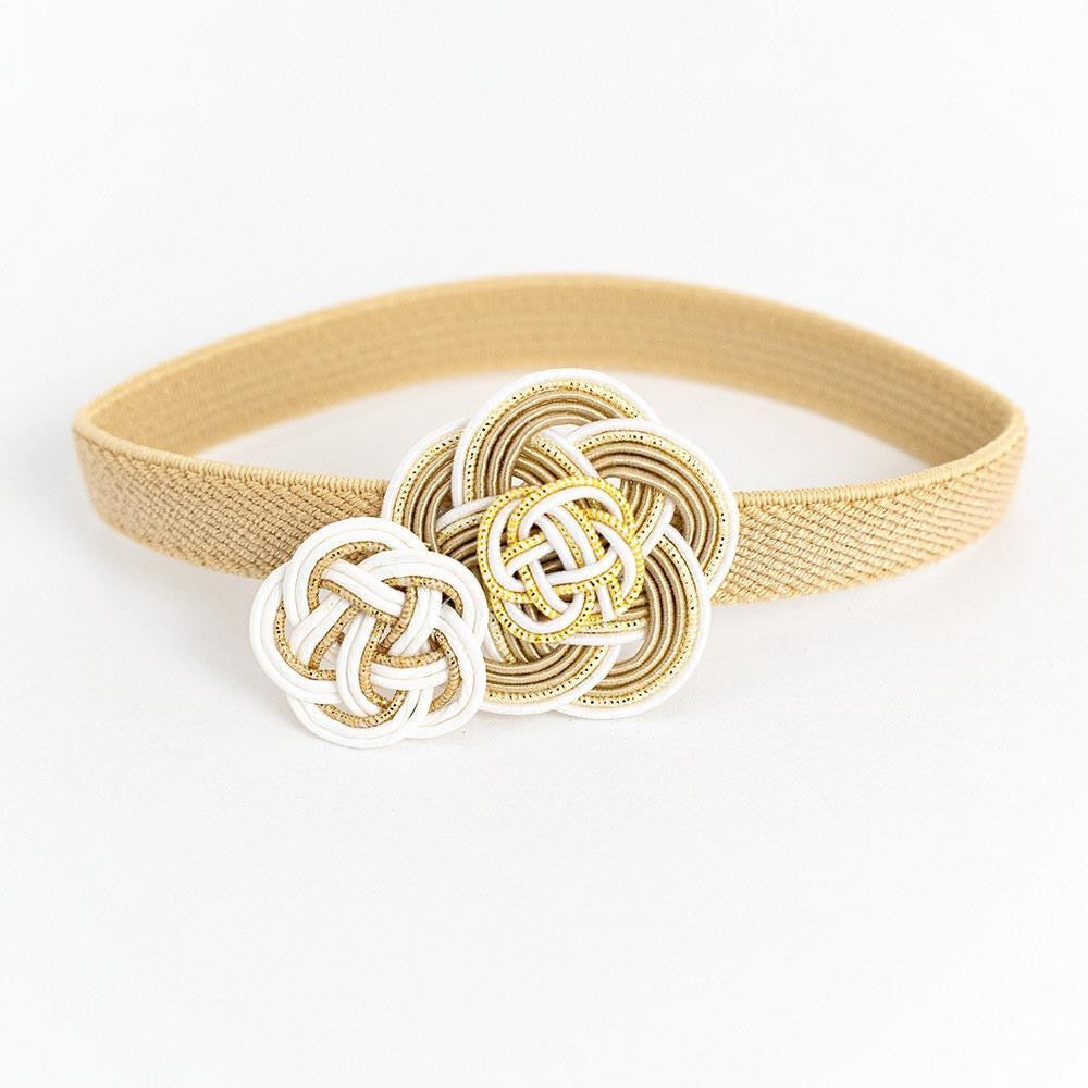 Goshuin Chou, Book Bands, Cream & Gold