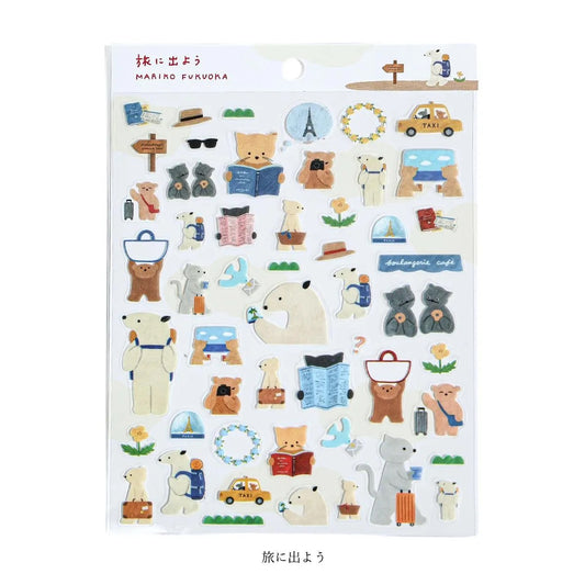 Stickers, Animals on Trips