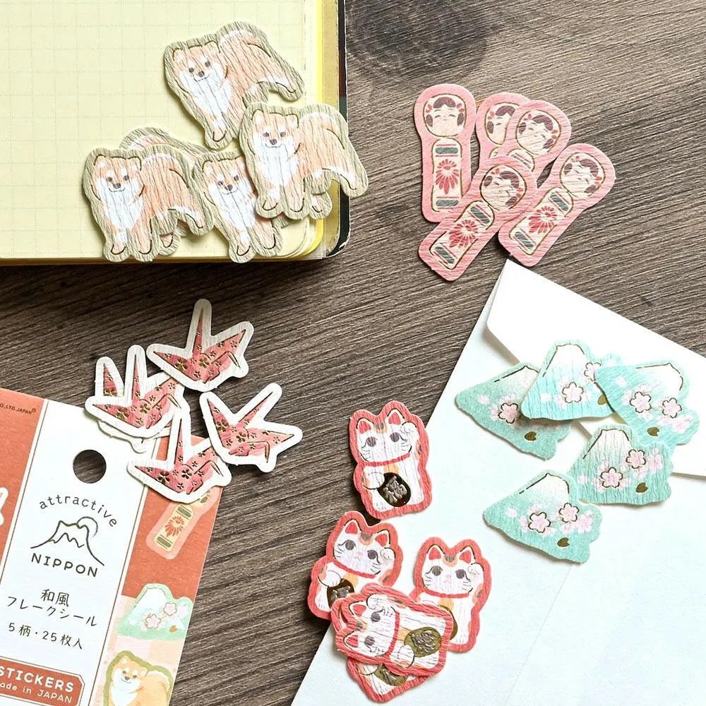 Stickers, Animal, Places & Origami