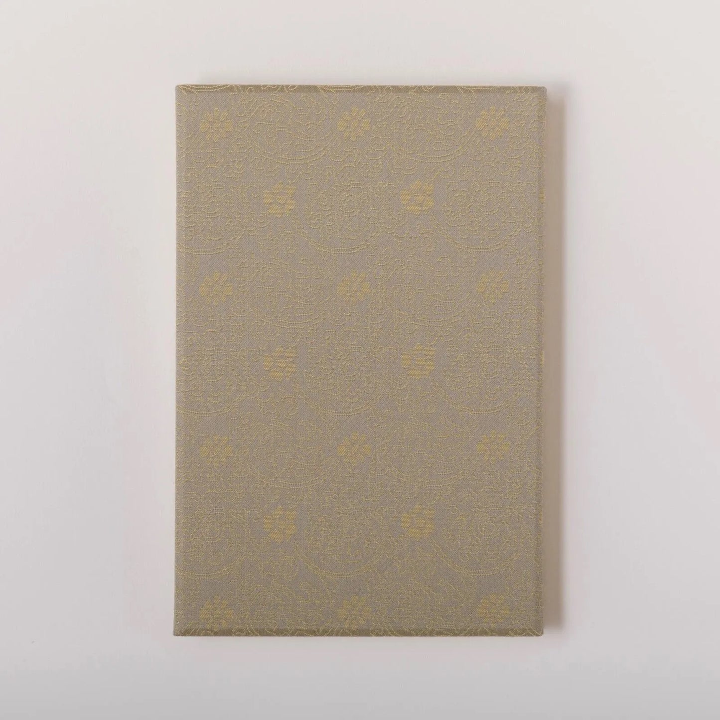 Goshuin-chou (Book Of Seals), Karakusa, Light Brown & Cream Flowers