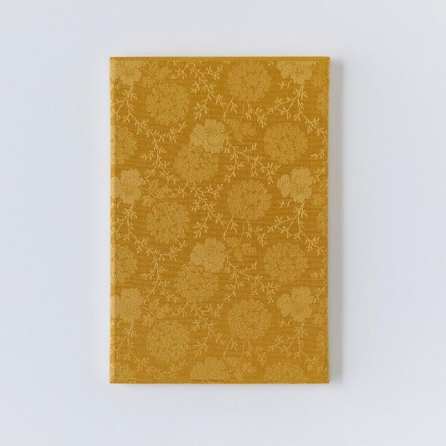 Goshuin-chou (Book Of Seals), Karakusa, Yellow Gold Flowers