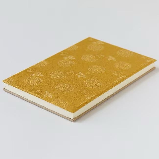 Goshuin-chou (Book Of Seals), Karakusa, Yellow Gold Flowers