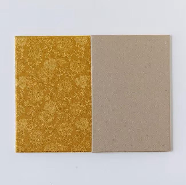 Goshuin-chou (Book Of Seals), Karakusa, Yellow Gold Flowers