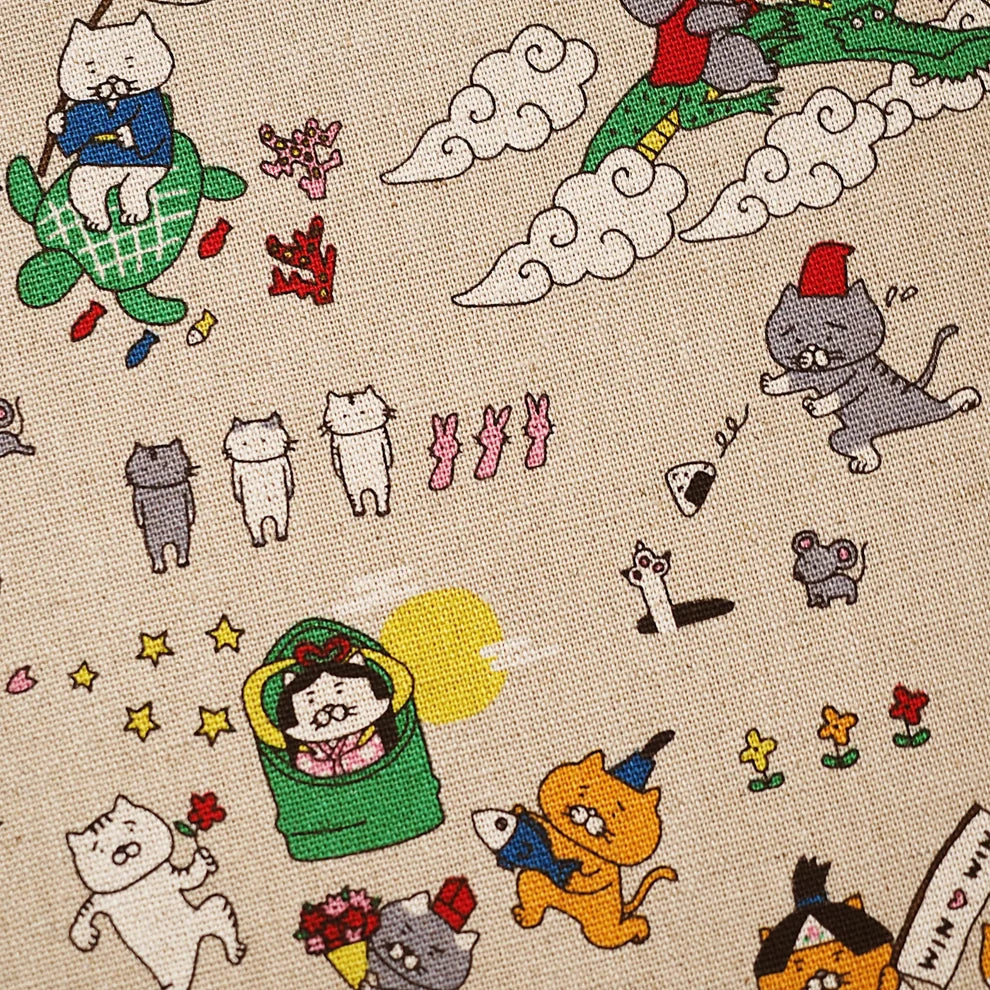 Goshuin-Chou, Cats & Animals - Natural Linen - Scents of Japan