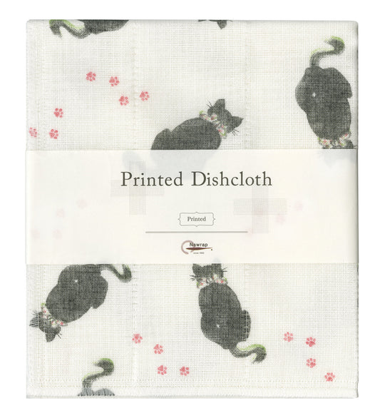 Kitchen Dish Cloth, Sleeping Cats