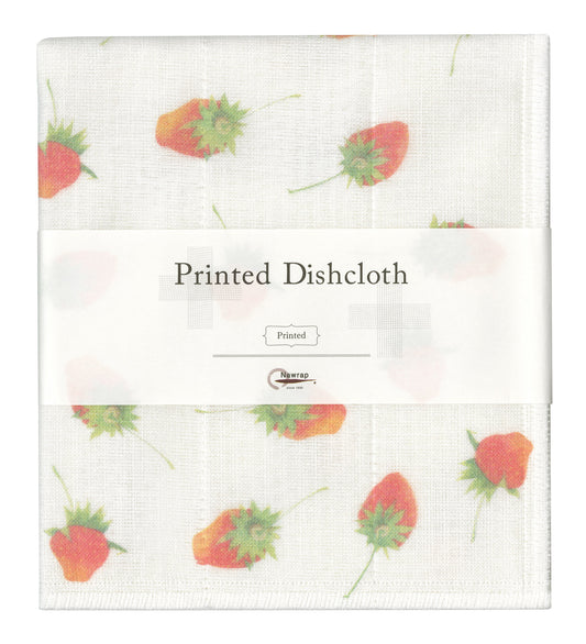 Kitchen Dish Cloth, Strawberries