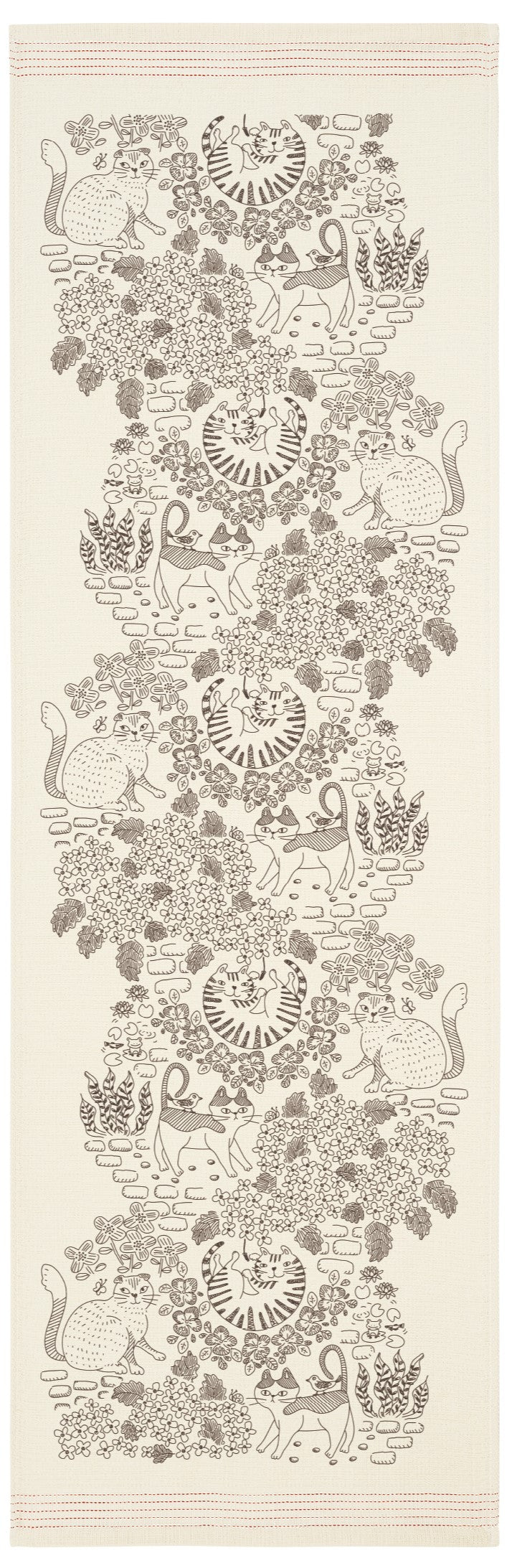 Tea Towel, Hand Towel, Onsen Towel , Cats Garden