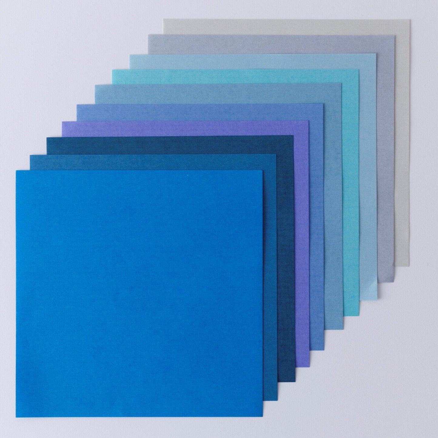 Origami, Washi, Shades of Blues