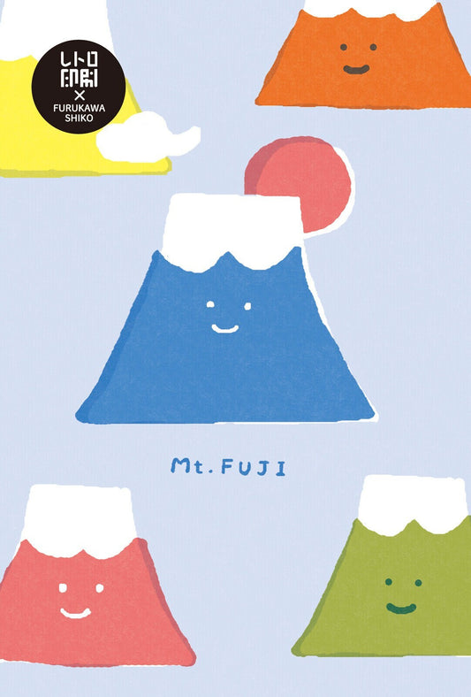 Postcard, Mt Fuji